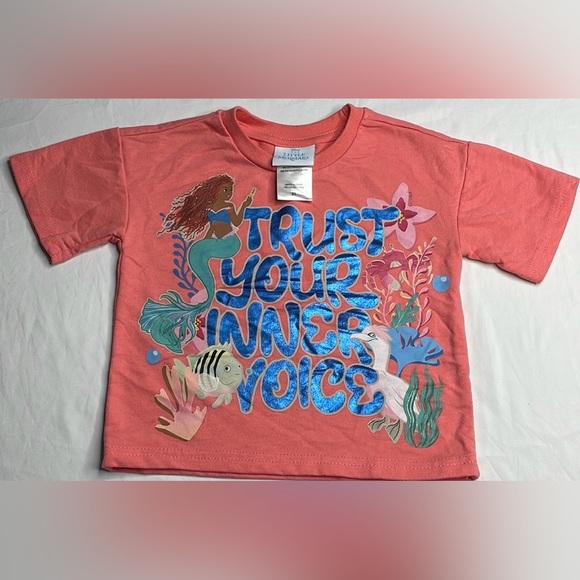 Disney Other - 🌟Disney the little mermaid- t shirt - size : 3t